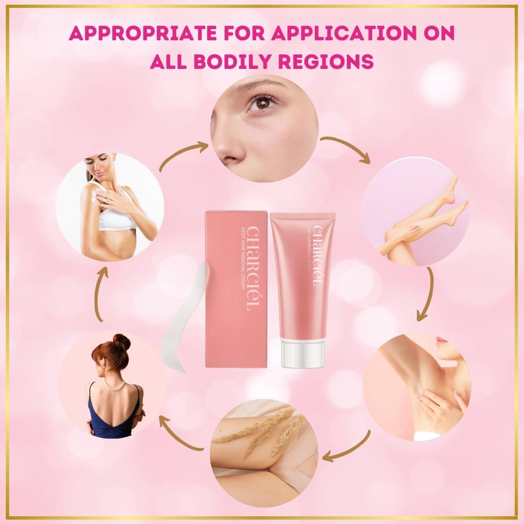 Charciél™ Hair Removal Cream - USA Formulated (old)