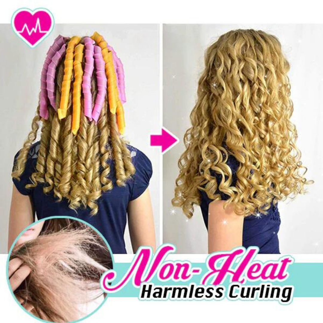 Aqualanès™ Heatless Curly Hair Roller Kit